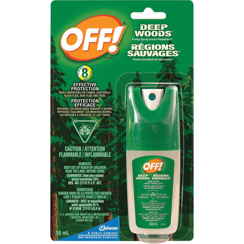 Insectifuge Off! R&eacute;gions sauvages, DEET &agrave; 25 %, Vaporisateur, 30 ml OSI Industrial Sales