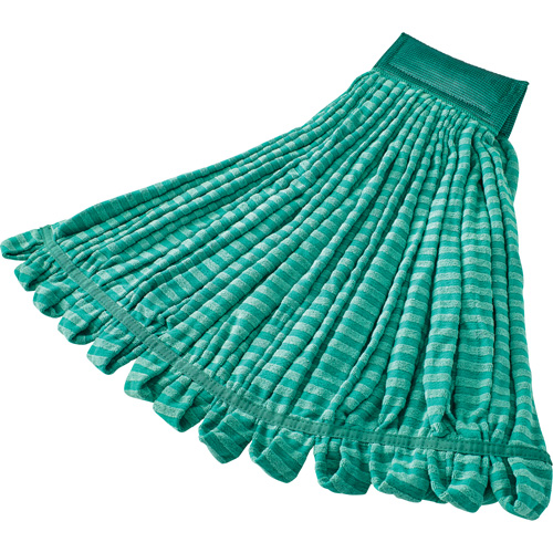 Vadrouille mouill&eacute;e format tube, Microfibre/Polyester, 28 oz, Style Boucle OSI Industrial Sales