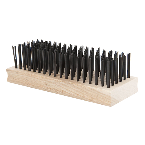 Scratch Brush, Steel, 18 x 6 Wire Rows, 6" Long OSI Industrial Sales