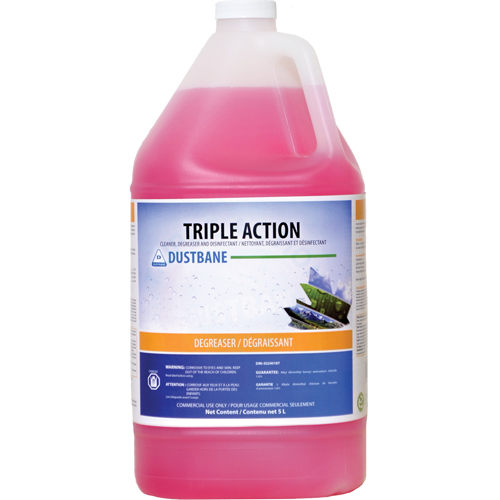 Triple Action - Cleaner, Degreaser, and Disinfectant, 5 L, Jug OSI Industrial Sales