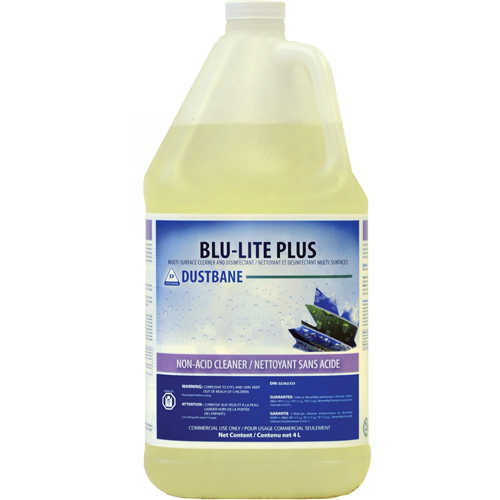 Blu-Lite Plus Multi-Surface Cleaner and Disinfectant, 4 L, Jug OSI Industrial Sales