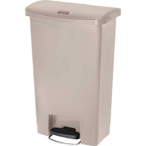 Slim Jim&reg; Waste Container, Resin, 13 US gal. Capacity OSI Industrial Sales