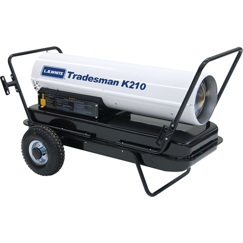 Tradesman&reg; Forced Air Heater, Fan, Kerosene, 210,000 BTU/H OSI Industrial Sales
