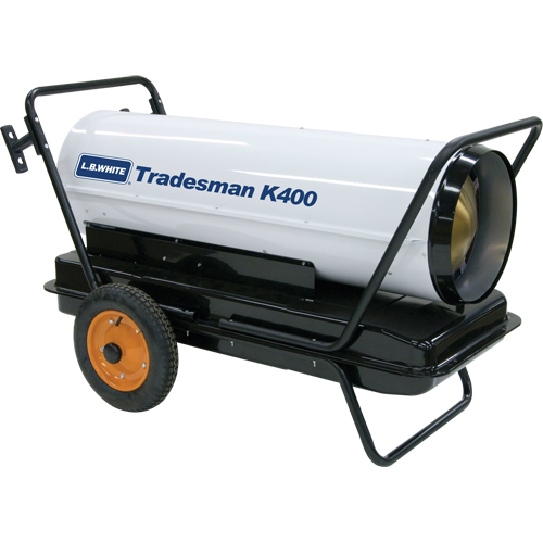Tradesman&reg; Forced Air Heater, Fan, Kerosene, 400,000 BTU/H OSI Industrial Sales