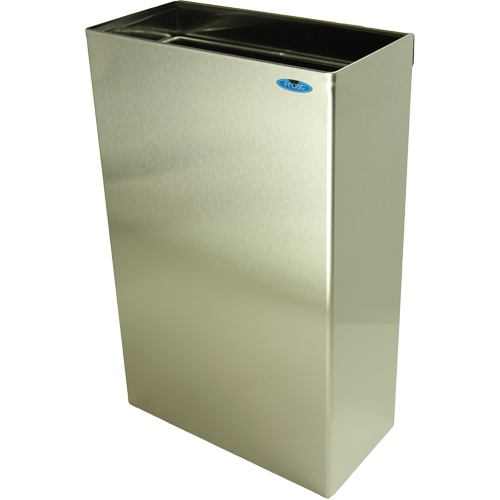 Contenants &agrave; d&eacute;chets muraux, Acier inoxydable, 11 gal. US OSI Industrial Sales