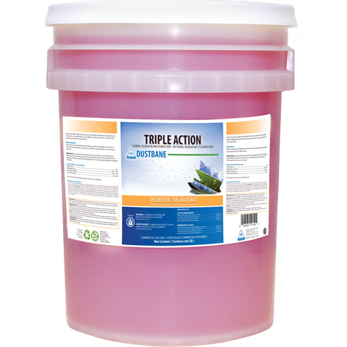 Triple Action Disinfecting Cleaner & Degreaser, 20 L, Pail OSI Industrial Sales