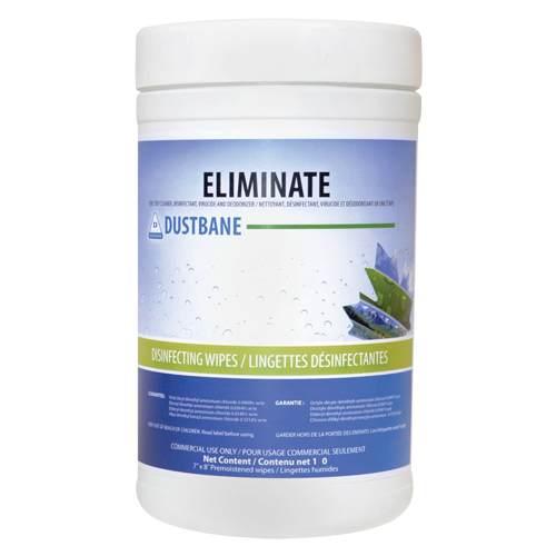 Lingettes Eliminate virucide, 7" x 8", 180 lingettes OSI Industrial Sales