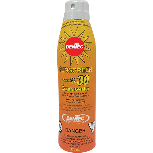 &eacute;cran solaire Shield, FPS 30, A&eacute;rosol OSI Industrial Sales