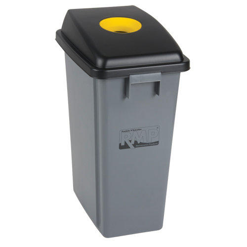 Recycling & Garbage Bin with Classification Lid, Plastic, 16 US gal. OSI Industrial Sales