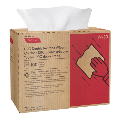 Chiffons Pro Tuff-Job, Tout usage, 9-3/4" lo x 16-1/2" la OSI Industrial Sales