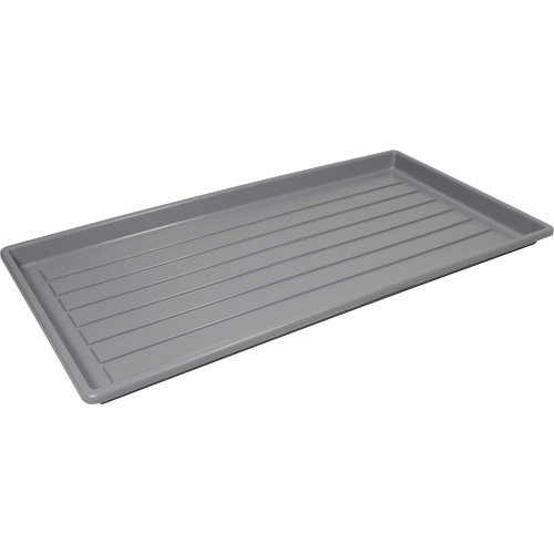 Plateau pour bottes/chaussures humides, Plastique, Gris, 27" lo x 14" la OSI Industrial Sales
