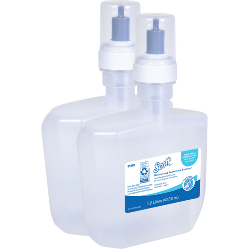 Scott&reg; Pro Moisturizing Foam Hand Sanitizer, 1200 ml, Cartridge Refill, 62% Alcohol OSI Industrial Sales