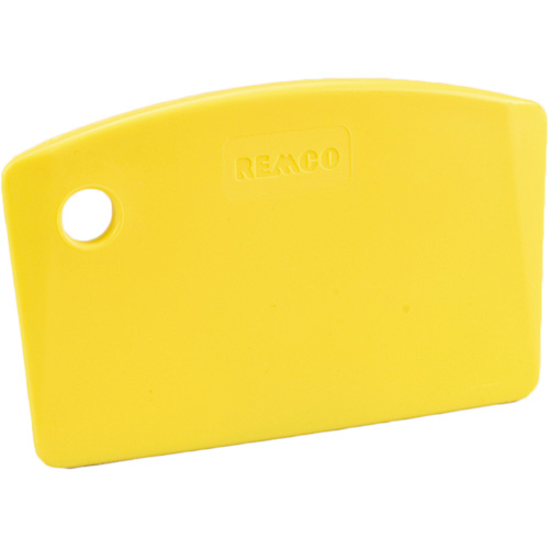 Mini Scraper, Yellow, 5-1/4" W x 7-3/10" L OSI Industrial Sales
