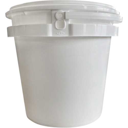 Seau avec couvercle, Plastique, 2,3 gal. OSI Industrial Sales
