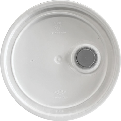 Pail with Lid, Plastic, 5.25 gal. OSI Industrial Sales