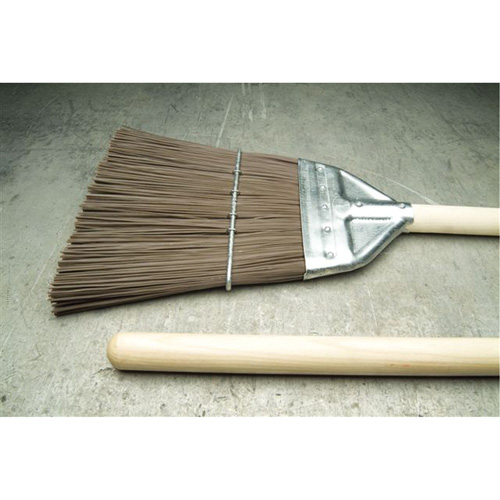 Balai pour chemin de fer, Manche en Bois, Soies en Polypropyl&egrave;ne, 55" lo OSI Industrial Sales