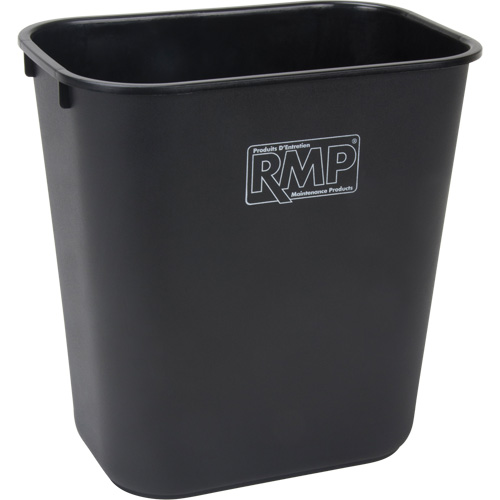 Deskside Wastebasket, 14 Quarts, Polyethylene OSI Industrial Sales