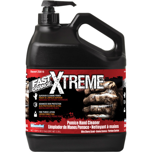 Xtreme Professional Grade Hand Cleaner, Pumice, 3.78 L, Pump Bottle, Cherry OSI Industrial Sales