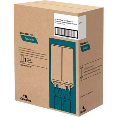 Pro Tandem Hand Towel Dispenser, No-Touch, 11.5" W x 9" D x 16.6" H OSI Industrial Sales