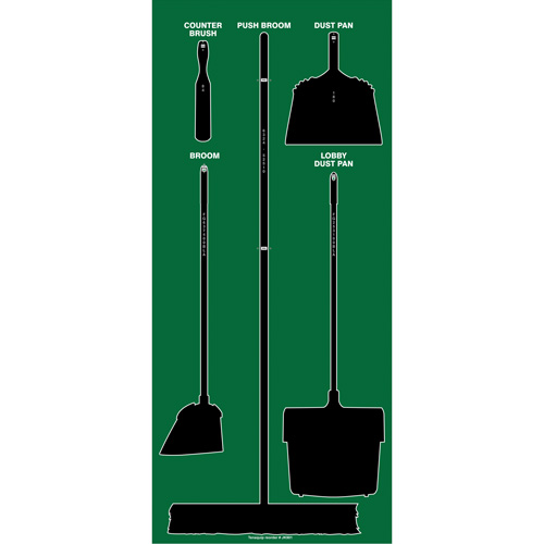 Tableau silhouett&eacute; sec Ultra Aluma-Lite (Anglais seulement) OSI Industrial Sales