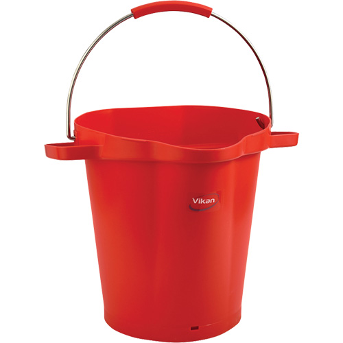 Food Hygiene Bucket, Red, 5 US gal. OSI Industrial Sales