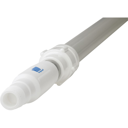 Handle, Broom/Scraper/Squeegee, White, Telescopic, 62" - 113" L OSI Industrial Sales