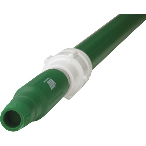 Manche de brosse pour plateforme, Brosse/Support &agrave; tampon, Vert, T&eacute;lescopique, 62"-113" lo OSI Industrial Sales