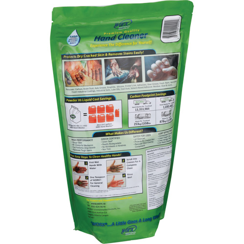 Nettoyant pour les mains biod&eacute;gradable, Poudre, 4,5 lb, Pochette, Sans parfum OSI Industrial Sales