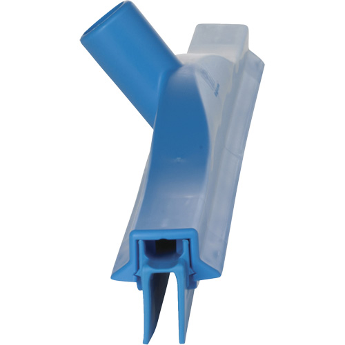 Raclette hygi&eacute;nique &agrave; lame double Ultra, 20", Bleu OSI Industrial Sales