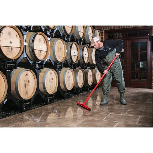 Fixed Head Food Hygiene Floor Squeegee, 20", Green OSI Industrial Sales