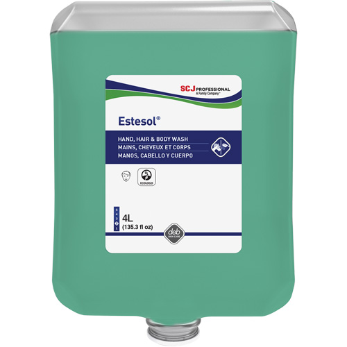 Estesol&reg; Hand, Hair & Body Wash, 4000 ml, Rain Forest, Plastic Cartridge OSI Industrial Sales
