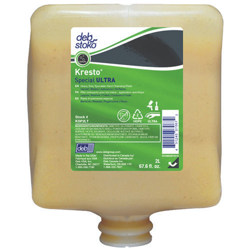 Kresto&reg; Special Ultra Hand Cleaner Refill, Paste, 2 L, Plastic Cartridge, Fresh Scent OSI Industrial Sales