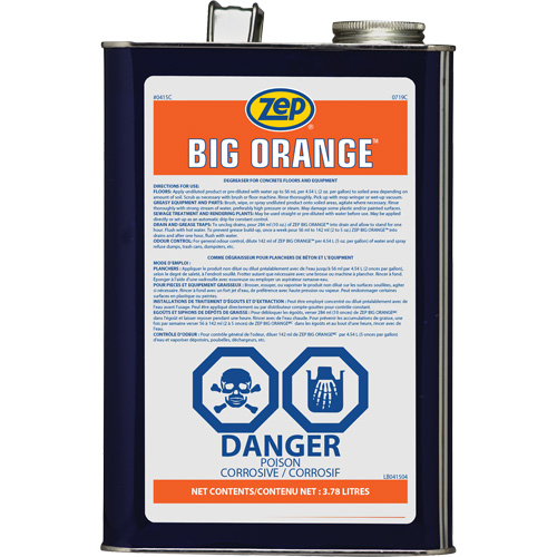 Big Orange Citrus Industrial Degreaser, 3.78 L OSI Industrial Sales