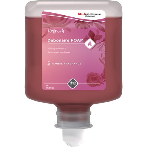 Refresh Debonaire Hand Soap, Foam, 1 L, Scented OSI Industrial Sales