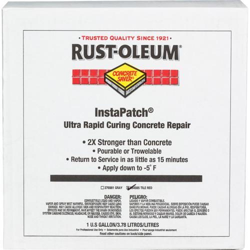 Concrete Saver&reg; InstaPatch&reg; Concrete Repair, Kit, Red OSI Industrial Sales
