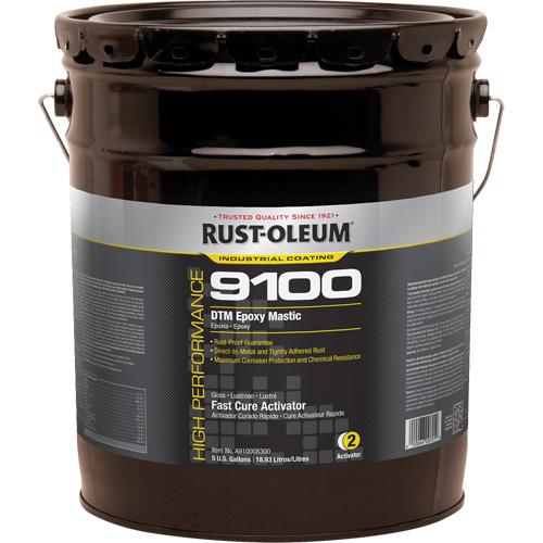 Activateur pour s&eacute;chage rapide pour mastic &eacute;poxy DTM du syst&egrave;me 9100, 5 gal., Seau OSI Industrial Sales
