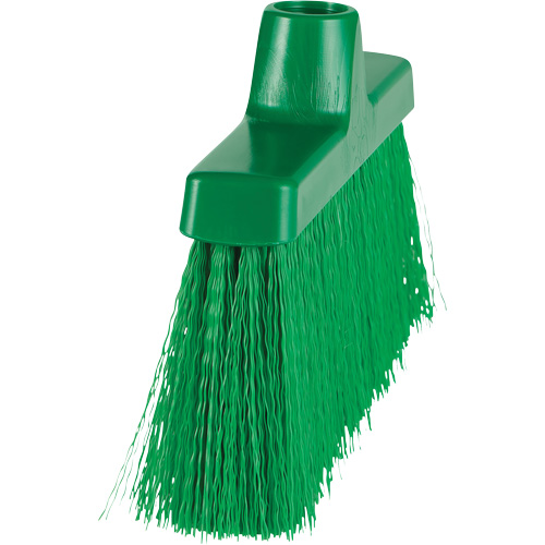 Balai oblique ColorCore, Crins Moyen, 10", Polypropyl&egrave;ne, Vert OSI Industrial Sales