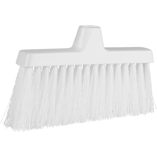 ColorCore Angle Head Broom, Medium Bristles, 10", Polypropylene, White OSI Industrial Sales