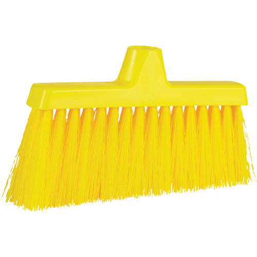 ColorCore Angle Head Broom, Medium Bristles, 10", Polypropylene, Yellow OSI Industrial Sales