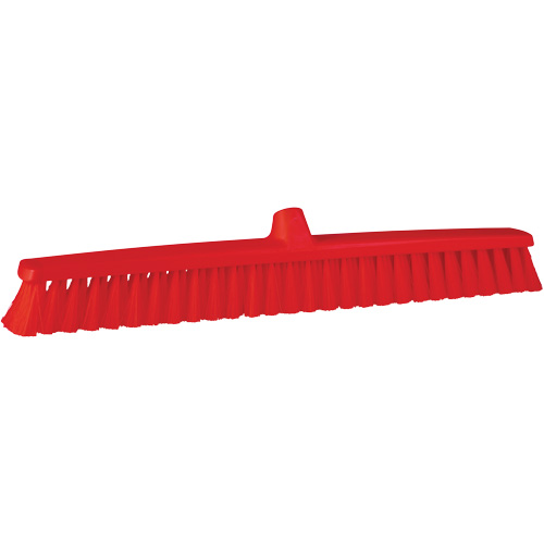 Balai-brosse ColorCore, Crins Fin, 24", Polypropyl&egrave;ne, Rouge OSI Industrial Sales