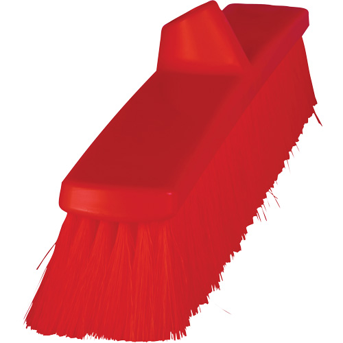 Balai-brosse ColorCore, Crins Fin, 24", Polypropyl&egrave;ne, Rouge OSI Industrial Sales