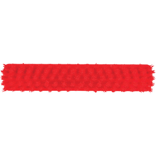 Brosse &agrave; r&eacute;curer ColorCore pour murs, Soies Ferme, Longueur de 12", Rouge OSI Industrial Sales