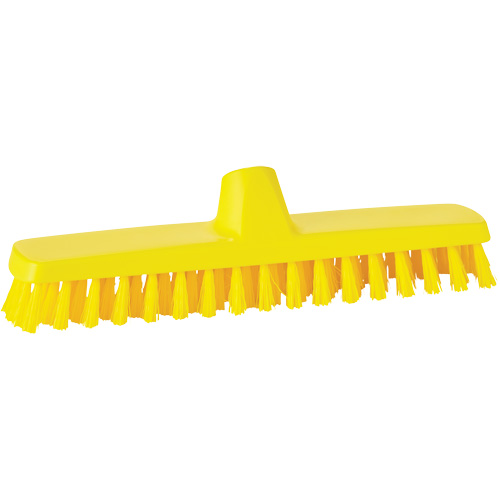 ColorCore Wall Brush, Stiff Bristles, 12" Long, Yellow OSI Industrial Sales