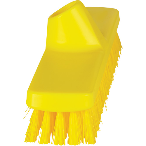 ColorCore Wall Brush, Stiff Bristles, 12" Long, Yellow OSI Industrial Sales