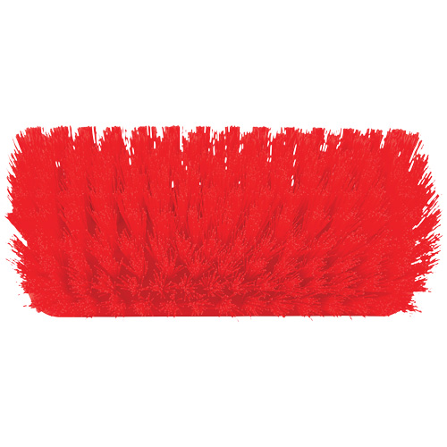 ColorCore High-Low Brush, Stiff Bristles, 10" Long, Red OSI Industrial Sales