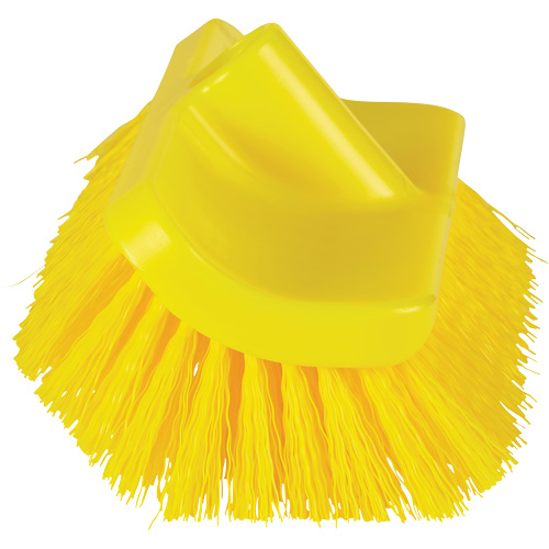 ColorCore High-Low Brush, Stiff Bristles, 10" Long, Yellow OSI Industrial Sales