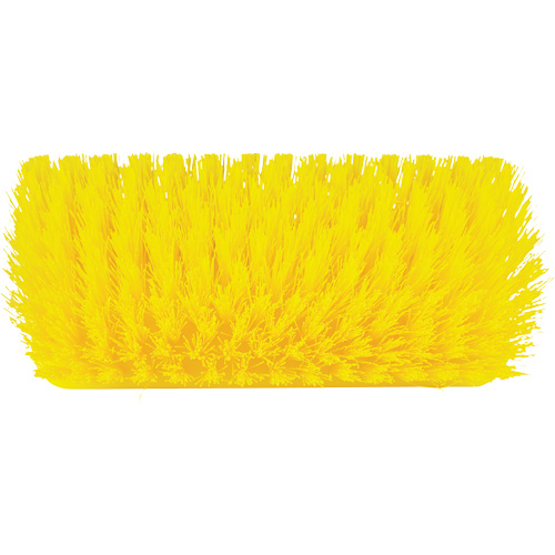 ColorCore High-Low Brush, Stiff Bristles, 10" Long, Yellow OSI Industrial Sales