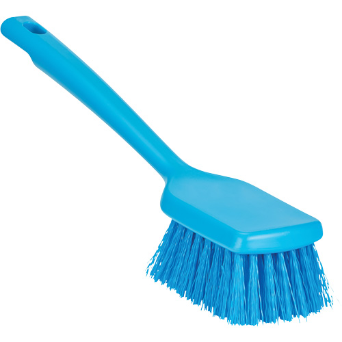 Brosse &agrave; manche court ColorCore, Soies Ferme, Longueur de 12", Bleu OSI Industrial Sales