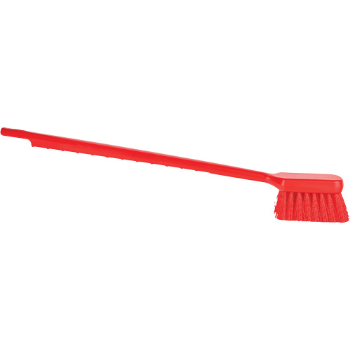 Brosse &agrave; manche long ColorCore, Soies Ferme, Longueur de 20", Rouge OSI Industrial Sales