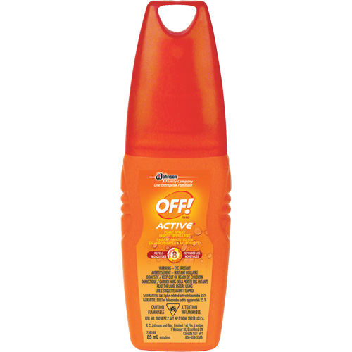 OFF! Active&reg; Insect Repellent, 25% DEET, Spray, 85 ml OSI Industrial Sales